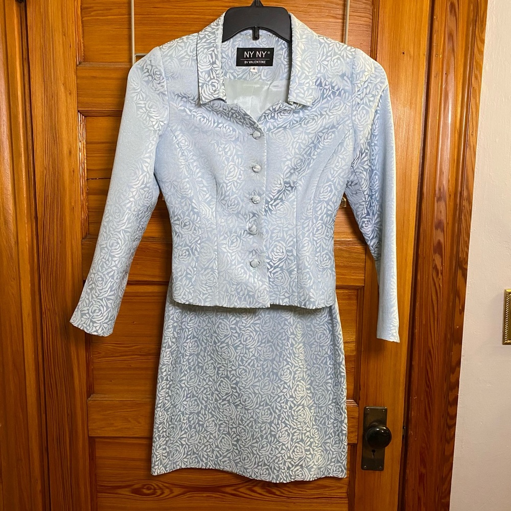 NY NY by Valentine, Baby Blue Suit